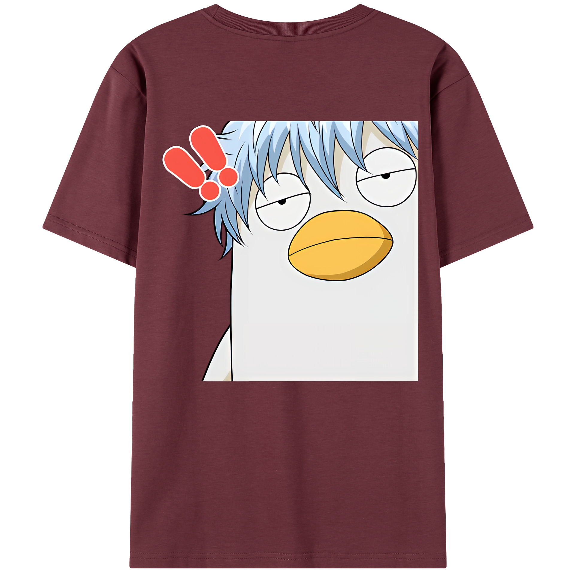 （画像用） ぎんたま 坂田銀時（さかたぎんとき） 神楽 志村新八（しむら しんぱち） GINTAMA Sakata Gintoki Kagura Shimura Shinpachi 綿100％半袖Tシャツ（背面プリント）